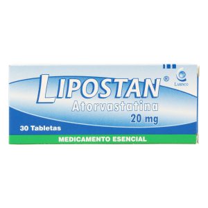 Lipostan 20 mg 30 Tabletas