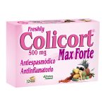 Colicort 500 mg 12 Cápsulas Freshly
