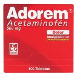 Adorem 500 mg 100 Tabletas