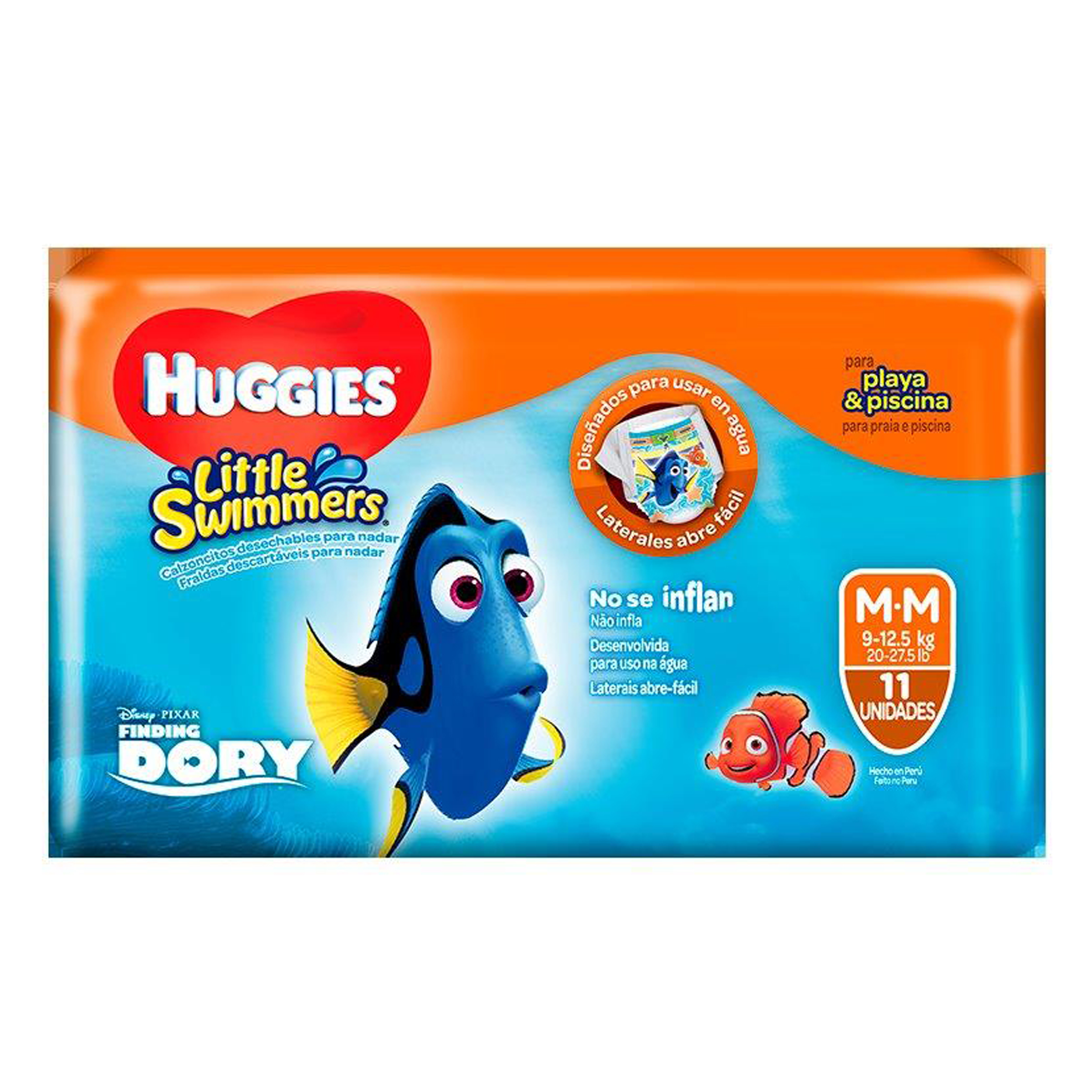 7751493008327-1.jpg Pañal Huggies Little Swimmers M 11 Unidades - Imagen 1