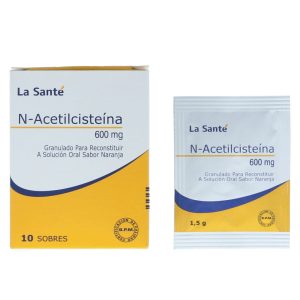 Acetilcisteina 600 mg 10 Sobres La Sante