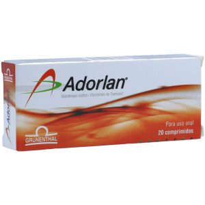 ADORLAN 25 mg 20 CÁPSULAS