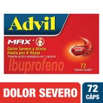 Advil Max 72 Cápsulas