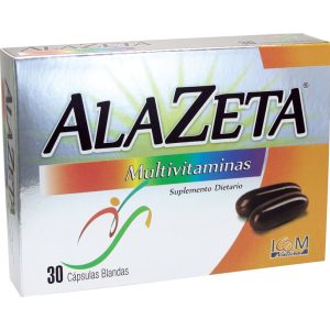 Alazeta Multivitaminico 30 Perlas Icom