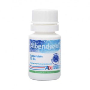 Albendazol Suspensión 20 mL Ag