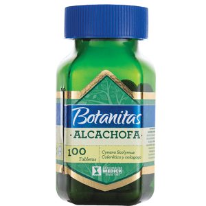 Alcachofa 500 mg 100 Tabletas Botanitas