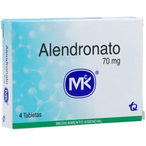 Alendronato 70 mg 4 Tabletas MK