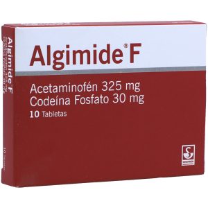 Algimide F 325 mg 10 Tabletas