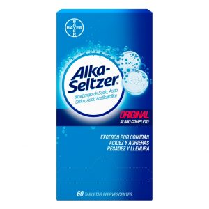 Alkaseltzer 60 Tabletas