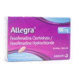 Allegra 180 mg 10 Tabletas