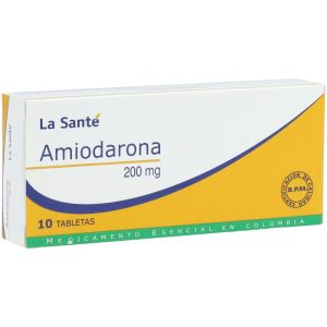 Amiodarona 200 mg 10 Tabletas La Sante
