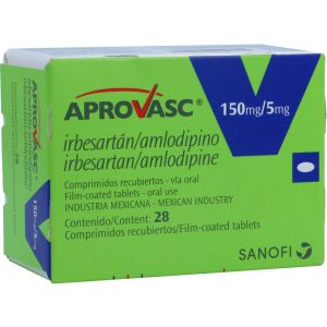 Aprovasc 150/5 mg 28 Tabletas