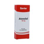 Atenolol 100 mg 20 Tabletas Genfar