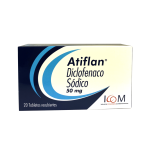Atiflan 50 mg 20 Tabletas Icom