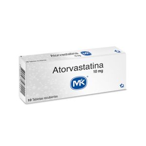 Atorvastatina 10 mg 10 Tab MK