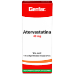 Atorvastatina 40 mg 10 Tabletas Wintrhop