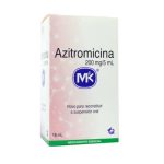 Azitromicina 200 Mg/15 mL Jarabe MK