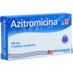 Azitromicina 500 mg 3 Tabletas Ag