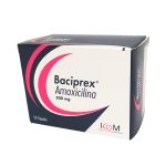 Baciprex 500 mg 50 Cápsulas Icom