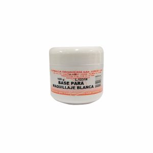 BASE PARA MAQUILLAJE BLANCO 100 g