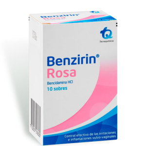 Benzirin Rosa 10 Sobres