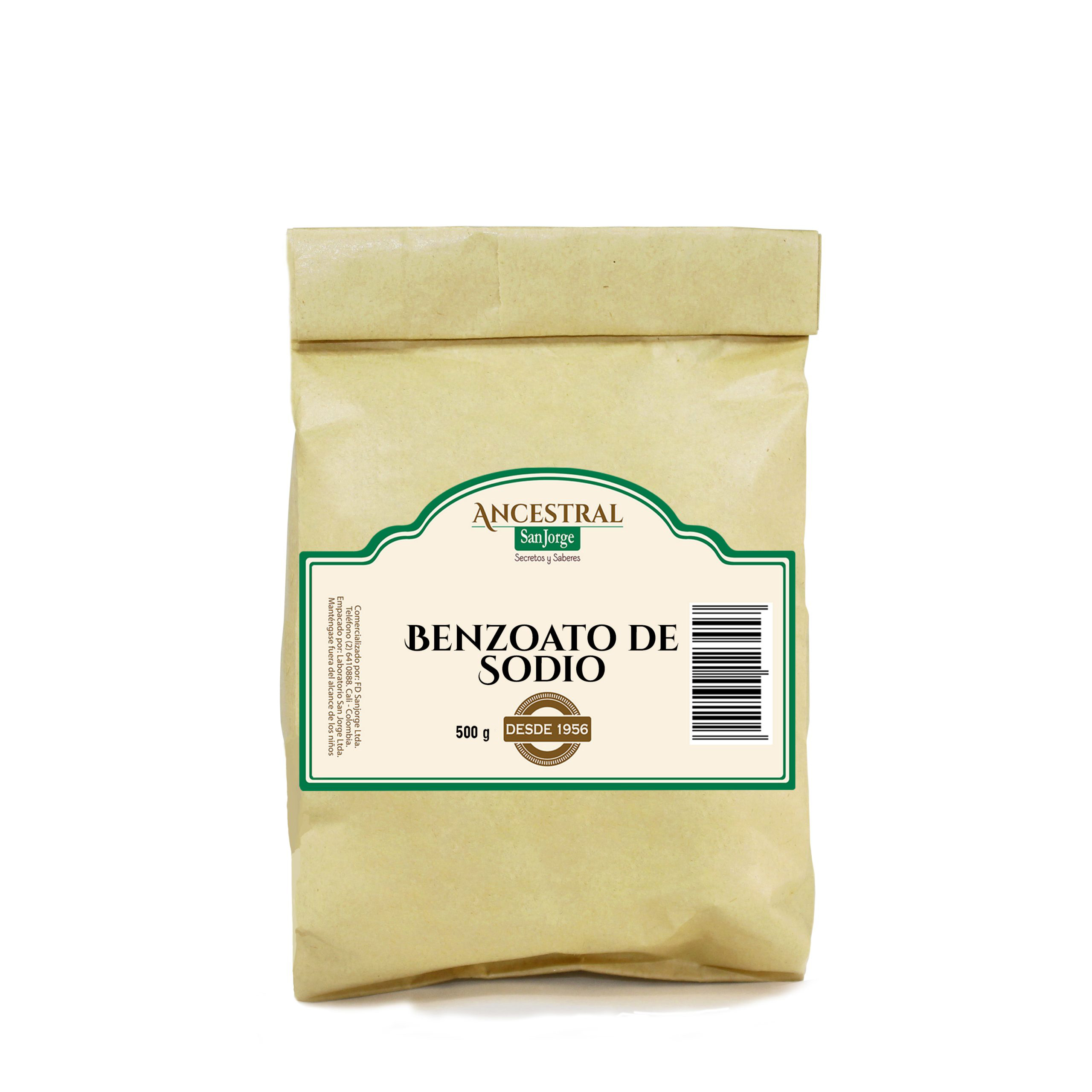 BENZOATO-DE-SODIO-500G-1.jpg Benzoato de Sodio 500 g - Imagen 1