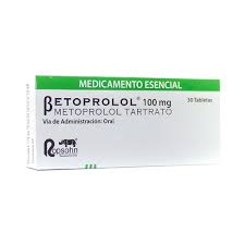 Betoprolol 100 mg 30 Tabletas