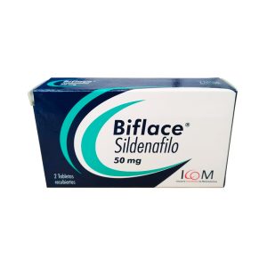 Biflace 50 mg 2 Tabletas Icom