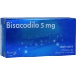 Bisacodilo 5mg 10 Tabletas