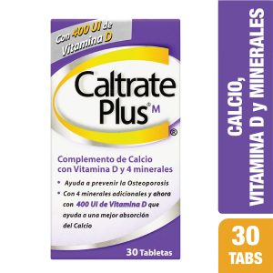 Caltrate Plus 400ui 30 Tabletas