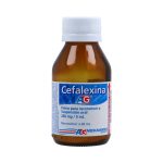 Cefalexina 250 mg 60 mL Suspensión Ag