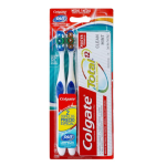 Cepillo Dental Colgate 360 Twinpac + Crema Total 75 mL