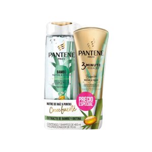 Champu Pantene Bambu 400ml + Acondicionador 170 mL