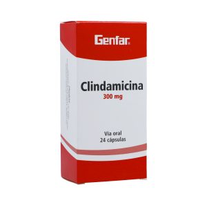 Clindamicina 300 mg 24 Cápsulas Winthrop