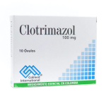 Clotrimazol 100 mg 10 Óvulos Vaginales Colmed