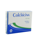 Colchicina 0.5 mg 40 Tabletas Expofarma