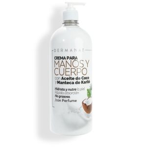 Crema Dermanat Aceite de Coco y Karité 1000 g