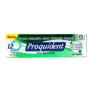 Crema Proquident Adhesiva Protesis Sin Sabor 40 g