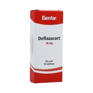 Deflazacort 30 mg 10 Tabletas Genfar