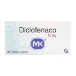 Diclofenaco 50 mg 20 Tabletas MK