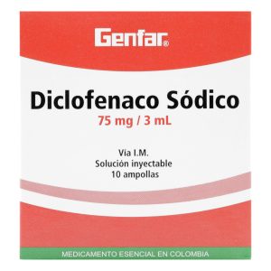 Diclofenaco 75 mg 10 Ampollas Winthrop