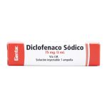Diclofenaco 75 mg 1 Ampolla Genfar
