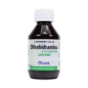 Difenhidramina Jarabe 120 mL Licol
