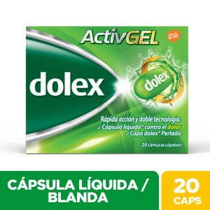 Dolex Active Gel 20 Cápsulas Líquidas
