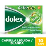 Dolex Activgel 10 Cápsulas Liquidas