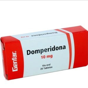 Domperidona 10 mg 20 Tabletas Genfar
