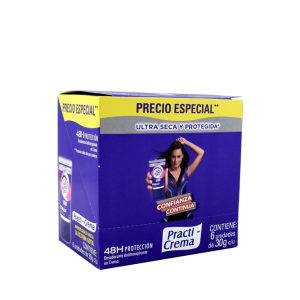 Desodorante Lady Clinical Practi Crema 30 g 6 Unidades