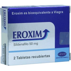 Eroxim 50 mg 2 Tabletas