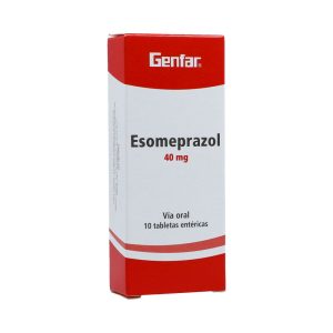 Esomeprazol 40 mg 10 Tabletas Genfar