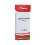 Espironolactona 100 mg 20 Tabletas Genfar